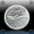 1oz St. Vincent & The Grenadines 2 Dollars 2021 (Humpback Whale) BU